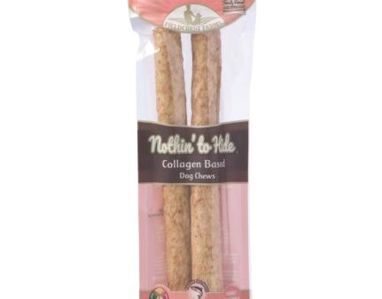 Nothin’ To Hide Large Roll Salmon 2pk Dog Treats Sale