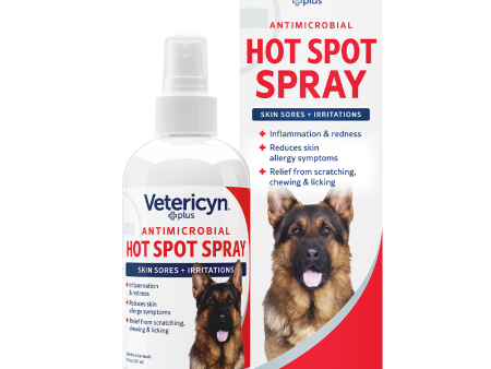 Vetericyn Plus® Antimicrobial Hot Spot Spray (4 Oz) Fashion