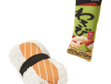 Ethical Pet SPOT Sushi Take-Out 2Pk Assorted Cat Toy Online Sale