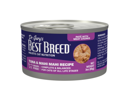 Dr. Gary s Best Breed Tuna & Mahi Mahi Recipe Cat Food on Sale