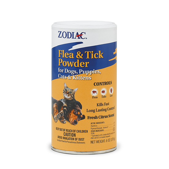 ZODIAC® FLEA & TICK POWDER FOR DOGS, PUPPIES, CATS & KITTENS Online now