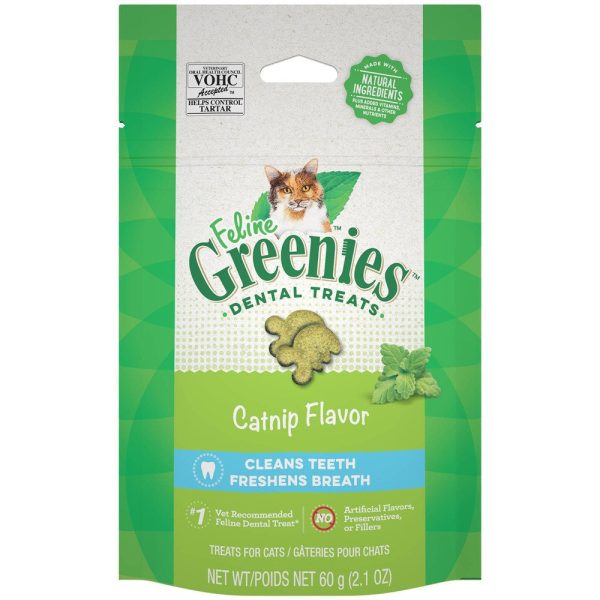 FELINE GREENIES™ Dental Treats Catnip Flavor Online Sale