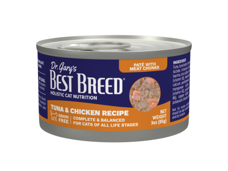 Dr. Gary s Best Breed Tuna & Chicken Recipe Cat Food For Sale