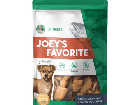 Dr. Marty Joey’s Favorite 100% Freeze-Dried Raw Salmon Dog Treats Online Sale