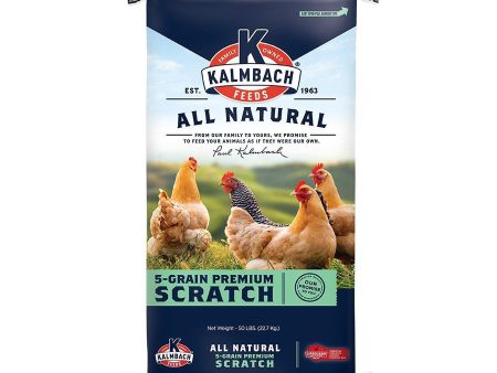 Kalmbach All-Natural 5-Grain Premium Scratch Grain Online Hot Sale