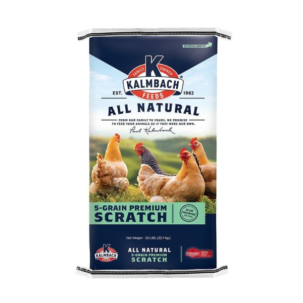 Kalmbach All-Natural 5-Grain Premium Scratch Grain Online Hot Sale