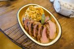 Roasted Pork Tenderloin with Cornbread Stuffing Cake on Sale