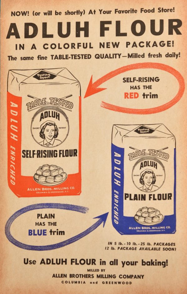 Vintage Adluh Flour Poster For Discount