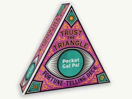 Trust the Triangle Fortune-Telling Deck: Pocket Gal Pal Korttipakka Online Hot Sale