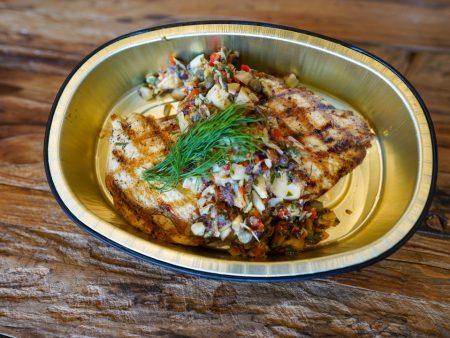 Seared Chicken Breast with Artichoke Salsa Online Sale