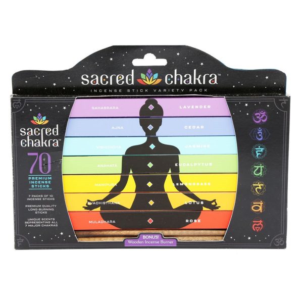 Sacred Chakra - Suitsukkeet + pidike Online