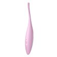 Satisfyer - Vibratore Clitoride Twirling Joy con App Rosa on Sale