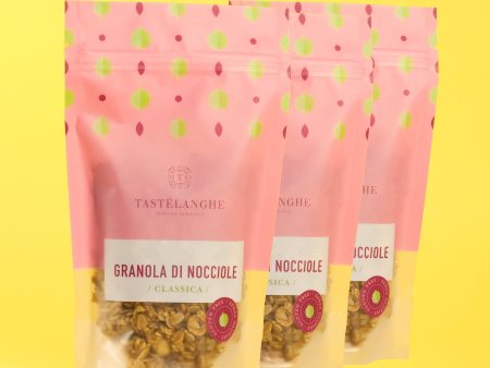 3 confezioni di Granola di Nocciole Piemonte IGP (250g) For Sale