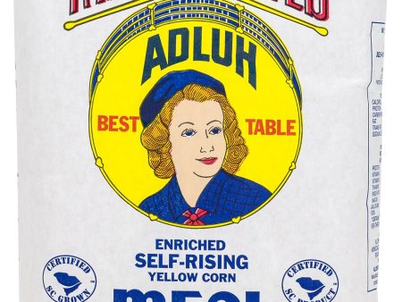 Adluh Self-Rising Yellow Corn Meal - 25 pound bag Discount