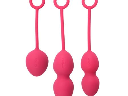 Svakom - Set di 3 Palline Nova Kegel Rosa Sale