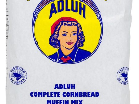 Adluh Complete Cornbread Muffin Mix - 25 pound bag Cheap