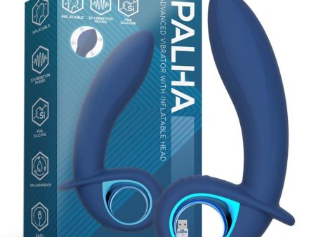 Palha - Alpha Plug Anale Vibrante Gonfiabile Discount