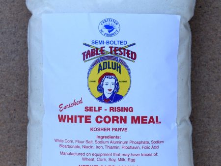 Adluh Self-Rising White Corn Meal - 2 pound bag Cheap