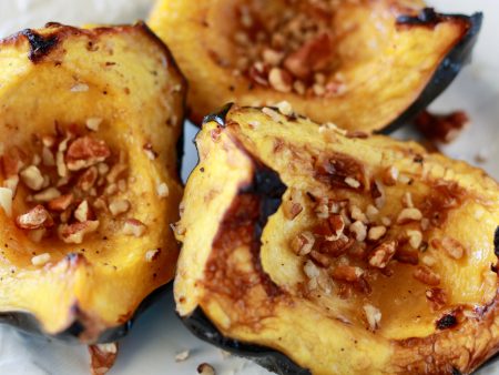 Acorn Squash with Cider and Pecans Hot on Sale