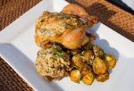 Roasted Cornish Game Hen with Herb Butter Hot on Sale