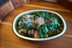 Sautéed Spinach with Sherry Mushrooms Hot on Sale