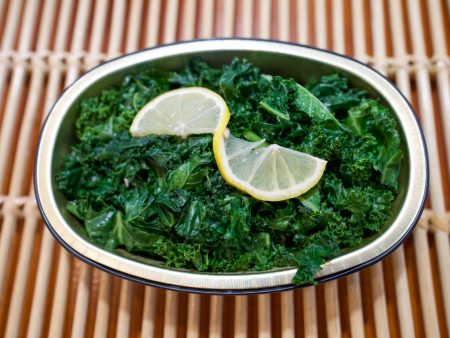 Sauteed Fresh Kale with Garlic Online now