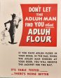 Vintage Adluh Man Poster For Discount