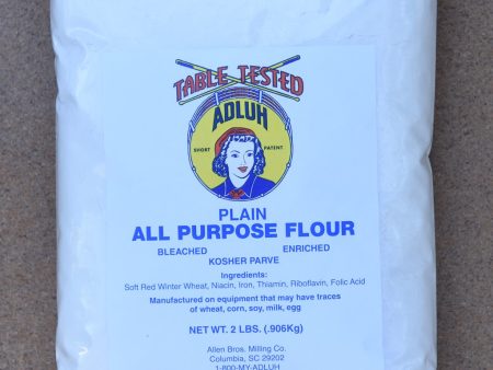 Adluh Plain Flour - 2 pound bag Supply