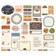 Simple Stories Bits & Pieces Die-Cuts - Cozy Days For Cheap