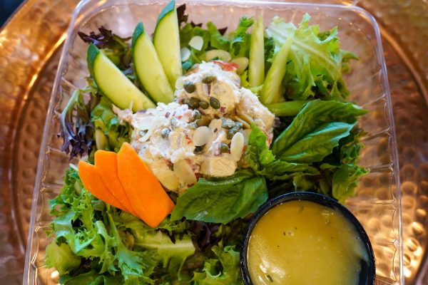 Tuscan Chicken Salad over Leafy Greens Discount