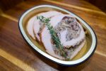 Stuffed Pork Loin With Wild Rice, Craisins and Walnuts Supply