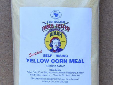 Adluh Self-Rising Yellow Corn Meal - 2 pound bag For Sale