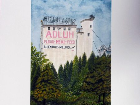 Adluh Watercolor lllustration - 5x7 Cheap