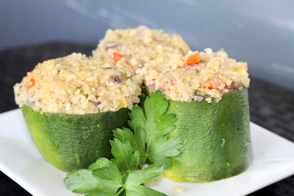 Quinoa Stuffed Zucchini on Sale