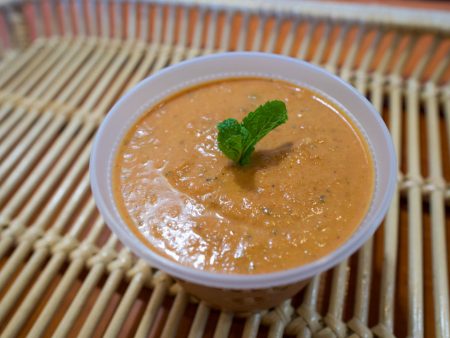 Tomato Basil Soup Hot on Sale