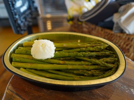 Steamed Asparagus with Citrus Butter For Cheap