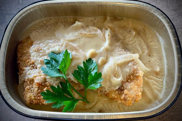 Smothered Pork Chops with Onion Gravy Hot on Sale