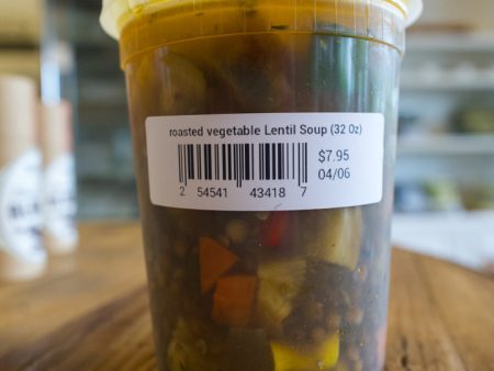 Roasted Vegetable Lentil Soup (Vegan) on Sale