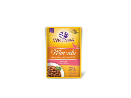 Wellness Healthy Indulgence Tuna Pouch Cat Food Discount