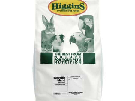 Higgins Supreme Cockatiel Food Online Sale