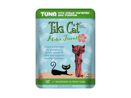 Tiki Cat Aloha Friends Tuna with Ocean Whitefish & Pumpkin Canned Cat Food For Cheap