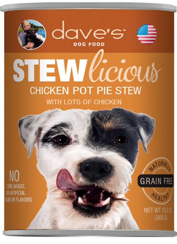 Dave s Stewlicious Chicken Pot Pie Stew Canned Dog Food Sale