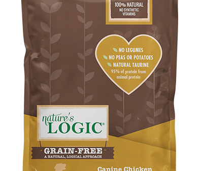 Nature s Logic Grain Free Chicken Meal Feast Dry Food for Dogs Online now