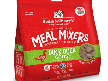 Stella & Chewy s Freeze-Dried Duck Duck Goose Meal Mixer for Dogs Sale