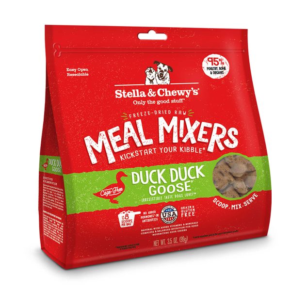 Stella & Chewy s Freeze-Dried Duck Duck Goose Meal Mixer for Dogs Sale