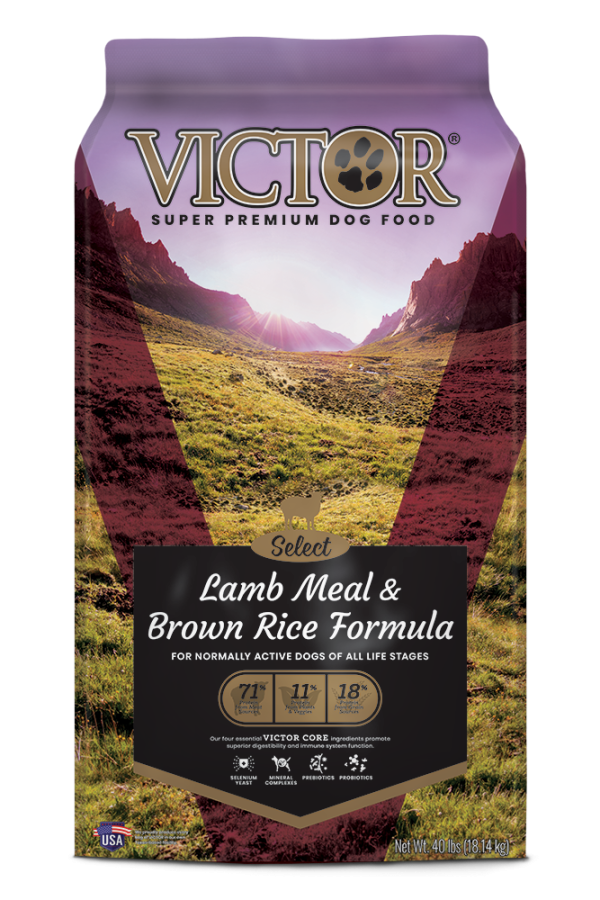 Victor Select Lamb Meal and Brown Rice Dog Food Online now