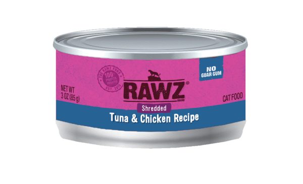 RAWZ Shredded Tuna & Chicken Cat Food For Cheap