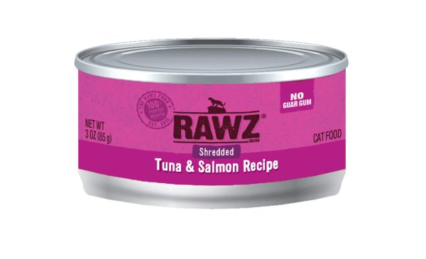 RAWZ Shredded Tuna & Salmon Cat Food Sale