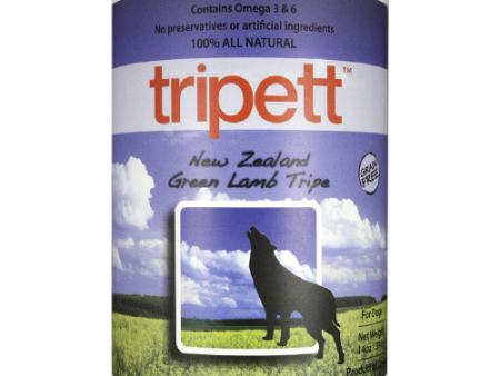 Tripett New Zealand Green  Lamb Tripe Canned Dog Food Online now