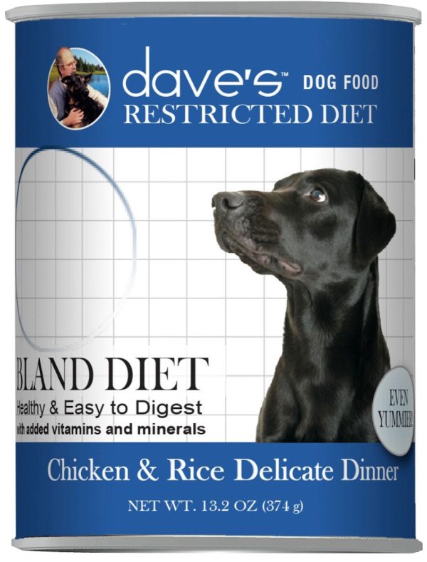 Restricted Diet Bland – Chicken and Rice Canned Dog Food Cheap